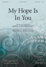 My Hope Is in You SATB choral sheet music cover Thumbnail